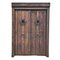 Mid-Century Spanish Door with Two Leaves and Wrought Iron Windows 1