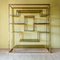 Shelf in Brass Plated Metal, Italy, 1970s 1