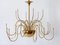 Brass Mesa 18 Chandelier by Florian Schulz, Germany, 1990s, Image 5