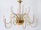 Brass Mesa 18 Chandelier by Florian Schulz, Germany, 1990s 3