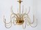 Brass Mesa 18 Chandelier by Florian Schulz, Germany, 1990s, Image 3