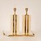 Vintage Marble Table Lamps in Travertine by Alberto Giacometti, 1970s, Set of 2, Image 3