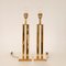 Vintage Marble Table Lamps in Travertine by Alberto Giacometti, 1970s, Set of 2 4