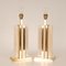 Vintage Marble Table Lamps in Travertine by Alberto Giacometti, 1970s, Set of 2, Image 6