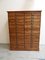 Vintage Pine Apothecary Cabinet with 26 Drawers, 1930s 1