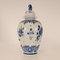 Dutch Vase in Blue and White from Royal Delft, 1900s 8
