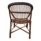 Rattan Sessel, 1950er, 5 . Set 6