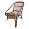 Fauteuils en Rotin, 1950s, Set de 5 3