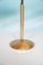 Large Table Lamp in Brass & Glass, 1970s 11