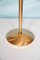 Large Table Lamp in Brass & Glass, 1970s 4