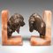 French Animalier Bookends in Onyx, 1890s, Set of 2 5