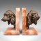 French Animalier Bookends in Onyx, 1890s, Set of 2 1