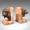 French Animalier Bookends in Onyx, 1890s, Set of 2 4