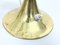 Tulip Table Lamps in Brass and Glass, 1960s, Set of 2, Image 2