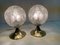 Tulip Table Lamps in Brass and Glass, 1960s, Set of 2, Image 5