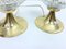 Tulip Table Lamps in Brass and Glass, 1960s, Set of 2 3