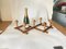 Brown Wooden Wall Mounted Coat Rack, 1950s, Image 10