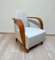 Spanish Club Chair in Beech and Plywood, 1990s, Image 4