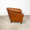 Vintage Sheep Leather Tub Notter Club Chair 3