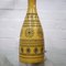 Vintage Carved Bottle-Shaped Lamp in Yellow, 1970s 8