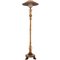 Lámpara de pie vintage alta de bambú y ratán, años 70, Imagen 2