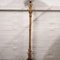 Lámpara de pie vintage alta de bambú y ratán, años 70, Imagen 4