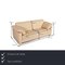 DS 17 Twi-Seater Sofa in Cream Leather from De Sede 2