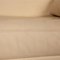 DS 17 Twi-Seater Sofa in Cream Leather from De Sede, Image 3
