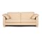 DS 17 Zwei-Sitzer Sofa aus cremefarbenem Leder von De Sede 1