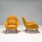 Mustard Yellow Swoon Lounge Chairs by Space Copenhagen, 2001, Set of 2 3