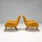 Mustard Yellow Swoon Lounge Chairs by Space Copenhagen, 2001, Set of 2 4