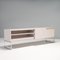 hite Glossy Athos Wide Sideboard by Paolo Piva for B&B Italia, 2000s 6