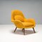 Swoon Lounge Chair in Yellow Fabric by Space Copenhagen, 2001 3