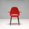 Red Dining Chairs by Eero Saarinen for Vitra, 2000s, Set of 7 7