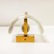 Wandlampe aus handgefertigtem Messing & Glas von JT Kalmar, 1960 7