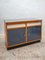 Credenza in laminato blu e bianco e faggio, 1958, Immagine 7