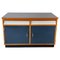 Sideboard in Blue and White Laminate and Beech, 1958, Image 1