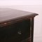 Large Austrian Black Painted 3-Drawer Commode, Early 19th Century 6