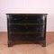 Large Austrian Black Painted 3-Drawer Commode, Early 19th Century, Image 1