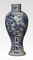 Chinesische Vase in Blau & Weiß, 1890er 1