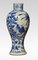 Chinesische Vase in Blau & Weiß, 1890er 3