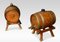 Oak Brass Bound Spirit Barrels, 1890s, Set of 2, Image 5