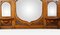 Carved Pollard Oak Overmantel Mirror, Image 4