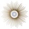 Large French Sunburst Mirror by Chaty Vallauris, 1960s, Image 1