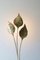 Italian Leaf Shaped Floor Lamp in Brass with Three Lights, 1970s, Image 9