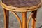 Mid-Century French Stool in Bamboo and Chestnut, 1960s, Image 8
