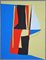 Richard Mortensen, Abstrakte Komposition, 1955, Original Siebdruck 1