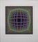 Victor Vasarely, Titan B, 1985, Original Silkscreen, Image 2