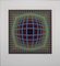 Victor Vasarely, Titan B, 1985, Serigrafia originale, Immagine 2