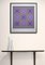 Victor Vasarely, Purple Squares, 1986, Large Original Silkscreen 7
